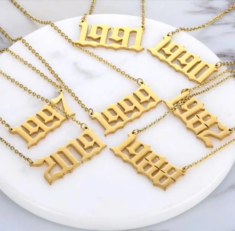 Inspire Jewelry Personalised Birth Year 