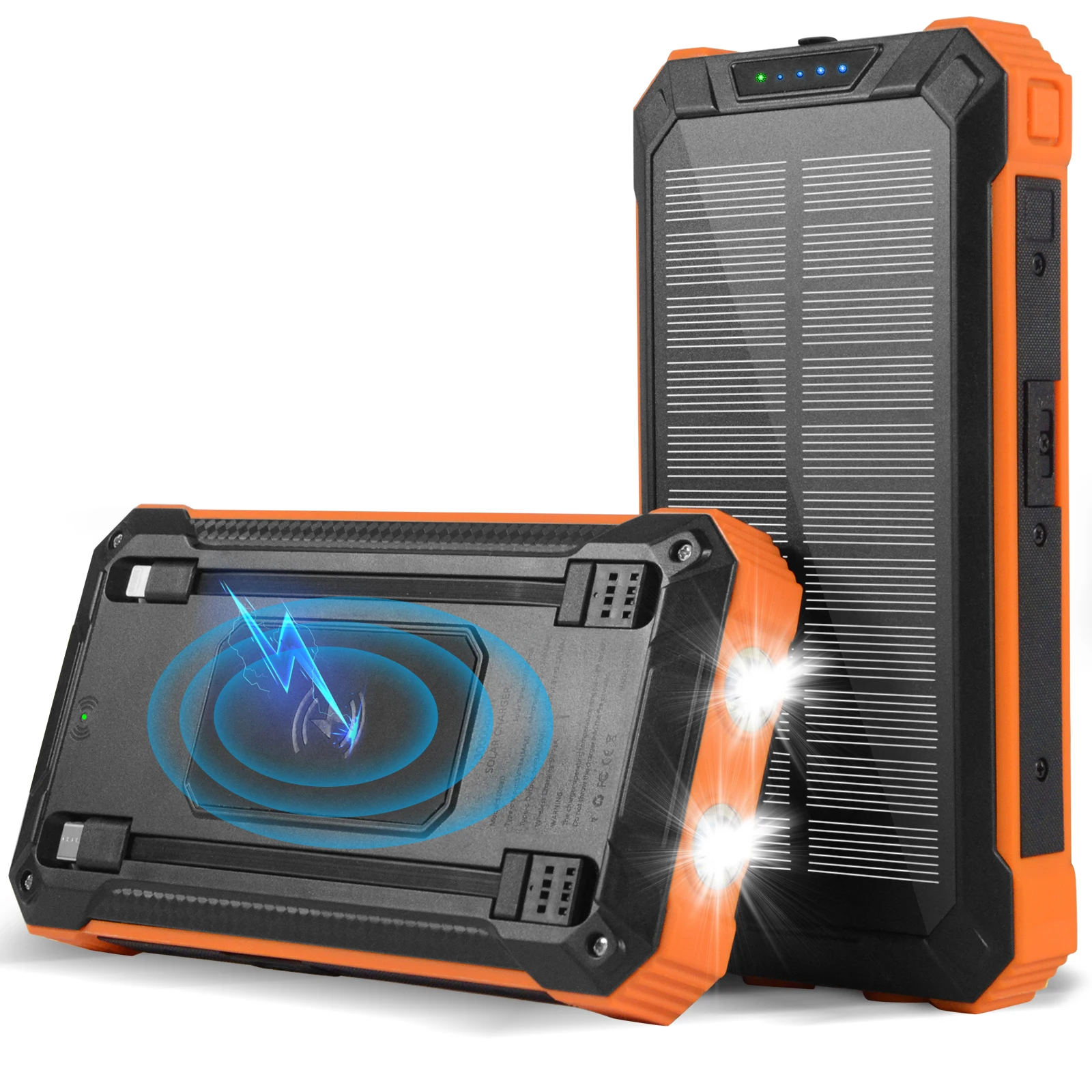 New Design Wireless Power Banks Innovative Solar System Power Bank