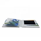 Video Brochure Cote 7 Inch LCD Video Brochure With 2 Folder From Company Marketing