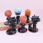 Verified PVC Keychain Manufacturer Wholesale 6 A Set D Craft PVC Material Figure Jujutsu Kaisen