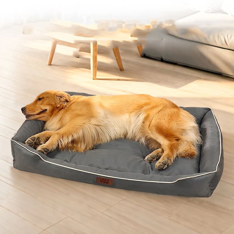 product warm new design square orthopedic dog bed memory foam with washable removable sofa print pattern luxury pet bed-48