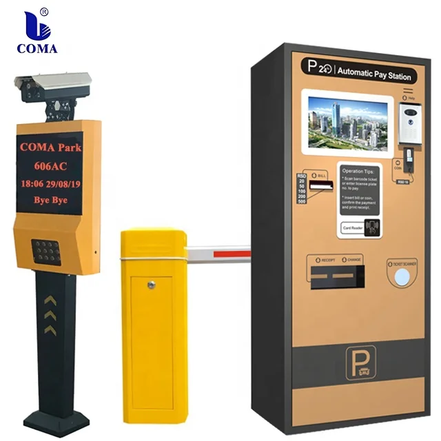 Pack Titulaire de Ticket de Parking Titulaire de Ticket de Voiture en Plastique kioski 2PCS 
