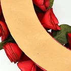 Wedding 2021 New Red Wood Curl Mixed Green Leave Wreath Valentines Wedding Decoration
