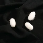 Silk 36M/M Eco Sustainable Silk Black Peaceful Ahimsa Silk Fabric