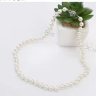 Pearl Necklace Elegant New Design Cultured Pearl Necklace For Freshwater Pearl Necklace For Women