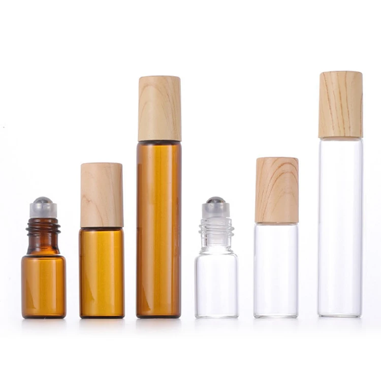 Roller Ball Glass Roll On Bottle Box Perfume Oil Roller Bottle With