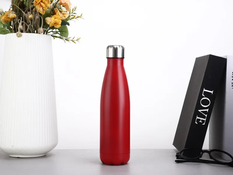 Stainless Steel Water Bottle Thermos Cup for Keep Hot Reusable Cup