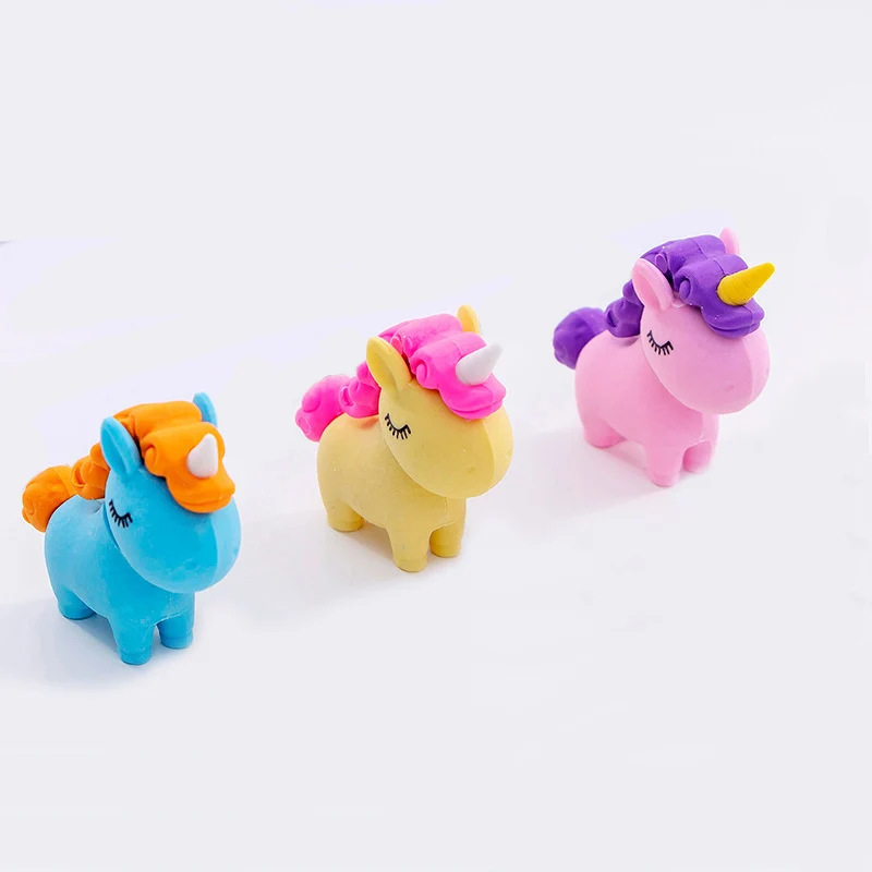 Toys Unicorn 3D Bendables 24 Pieces 
