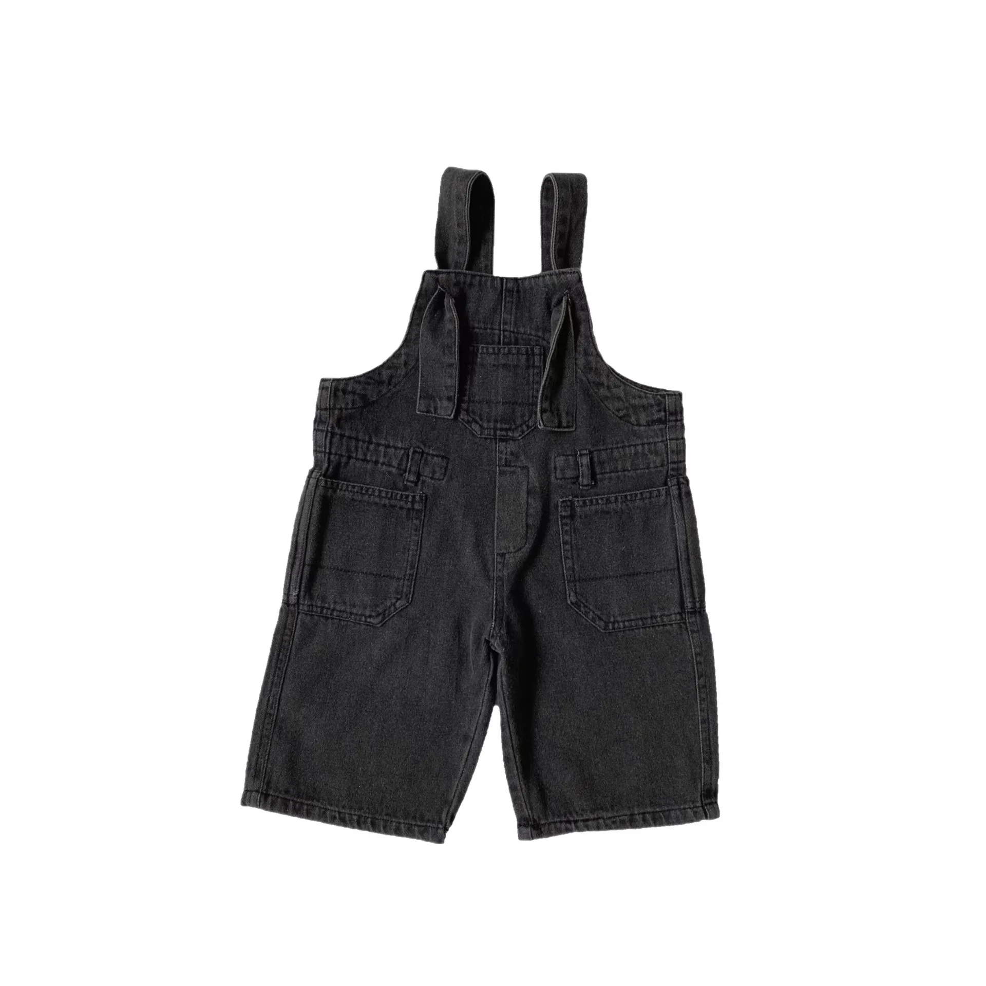 Kids Baby Boy Clothes Pants Girl Denim Jumper Jeans Solid Overalls Toddler Infant Playsuit Children Clothing Trousers