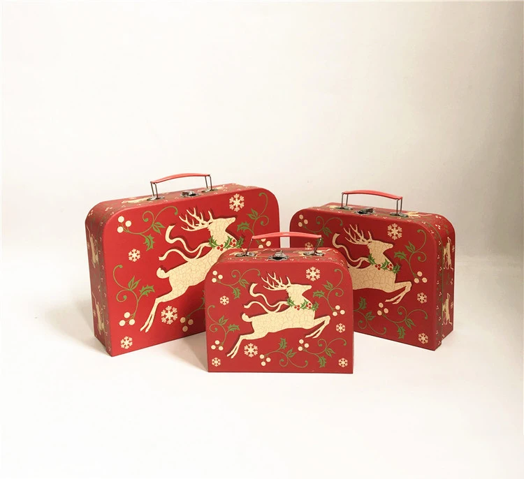 Maleta De Cartón Rígida Para Niños,Maleta De Cartón De Lujo,Caja De Regalo  De Flores - Buy Señora Decorativo Maleta Caja De Cartón,En Forma De Maleta  De Caja De Regalo De Cartón,Maleta Estilo