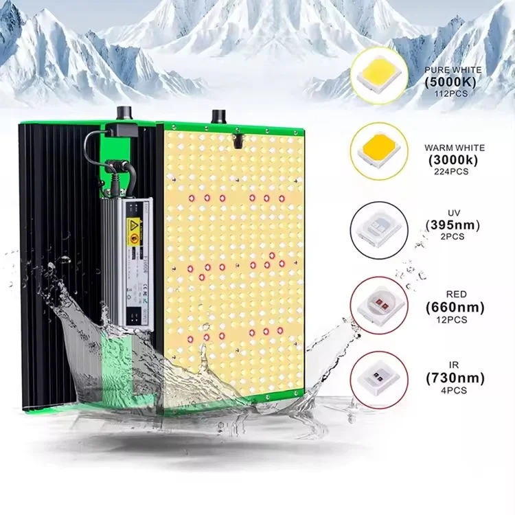 Complete 1000W Full Spectrum Quantum LED Grow Light Kits for Indoor ...