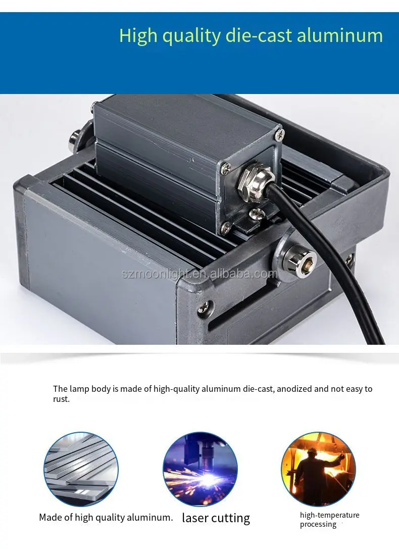 Outdoor Waterproof Architectural Lighting 8W Facade Led Wall Washer Spotlight Garden AC 220V Exterior Pojection COB Floodlight