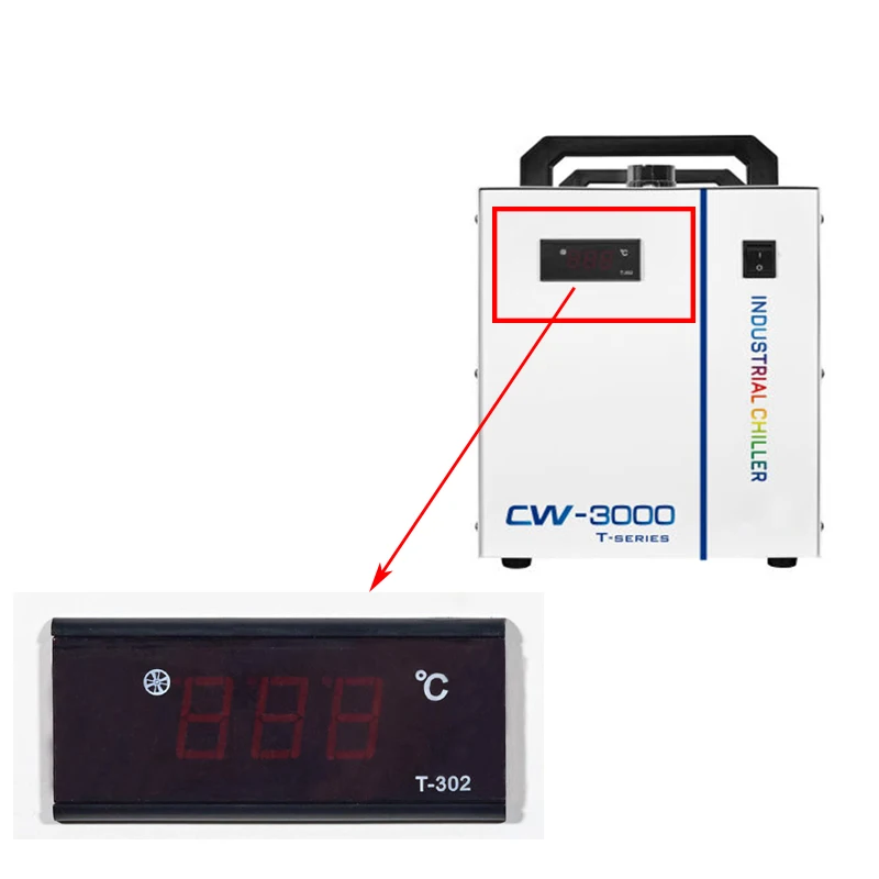 Viextro Industrial Water Chiller, CW-3000, CNC, 1kW, 3kW - detail 8