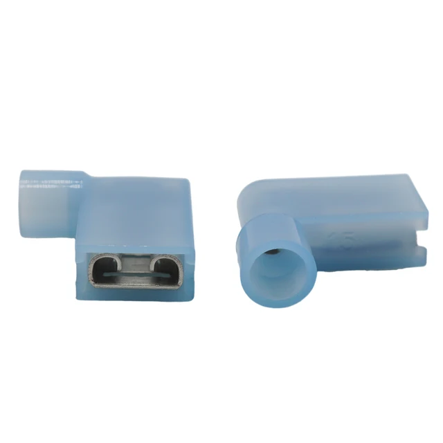 Fully Insulated Female Quick Disconnect Electrical Connection Brass Terminal TYPE FLN Nylon for Copper Conductors Flag-Style