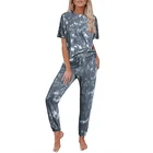 Family Loose Gradient Printing Pajama Set Cotton Pajamas Pajamas For Family