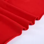 Terry Hot Sale Red 380Gsm French Terry Loop Garment Cotton Textile Fabric Stock Lot For Sportswear