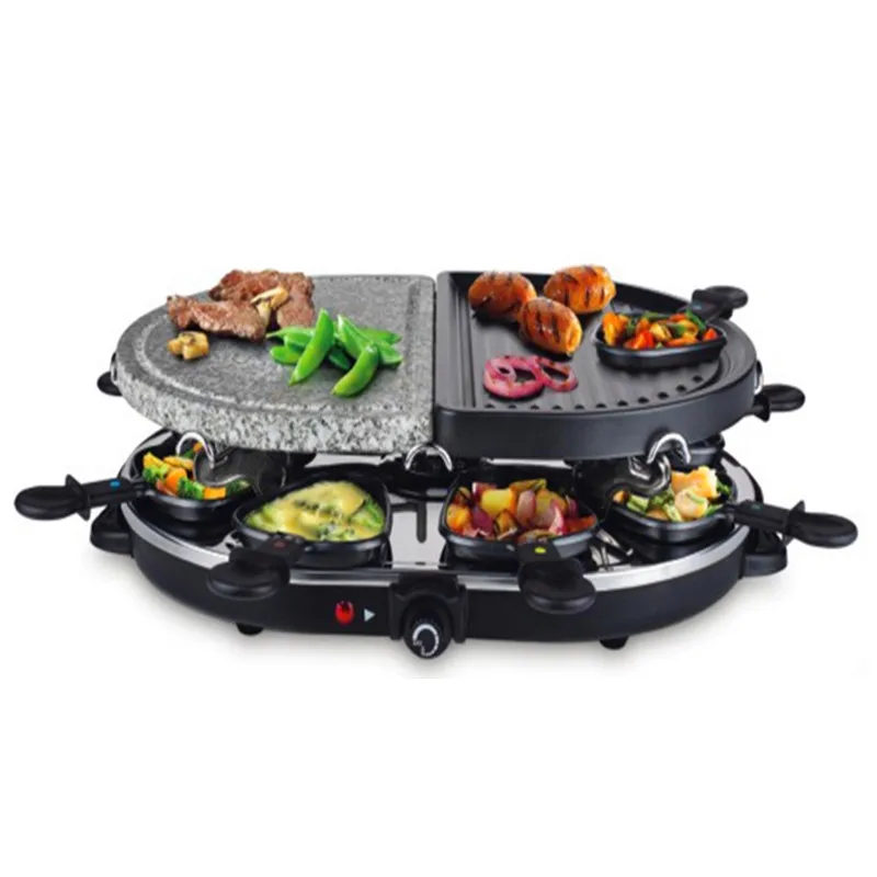 Raap onderwijzen Impasse Gourmet Grill Raclette Grill Indoor Electric Grill For 8 Person - Buy  8-person Raclette Grill,Fondue Raclette Grill,6-person Raclette Grill  Product on Alibaba.com