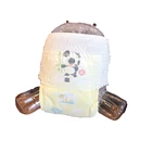 Diapers Cute Panda Pattern OEM Factory Super Absorbent Soft Breathable Backsheet Disposable Baby Diapers