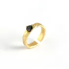 Rings Gold Hand High Quality 925 Sterling Silver Rings Gold Plating Zircon Hand Rings For Women