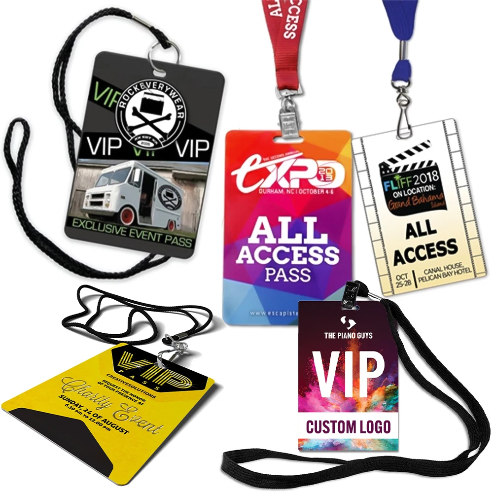 Festival Event Passes Ticket Plastic Access Control Card PVC Badge Card details