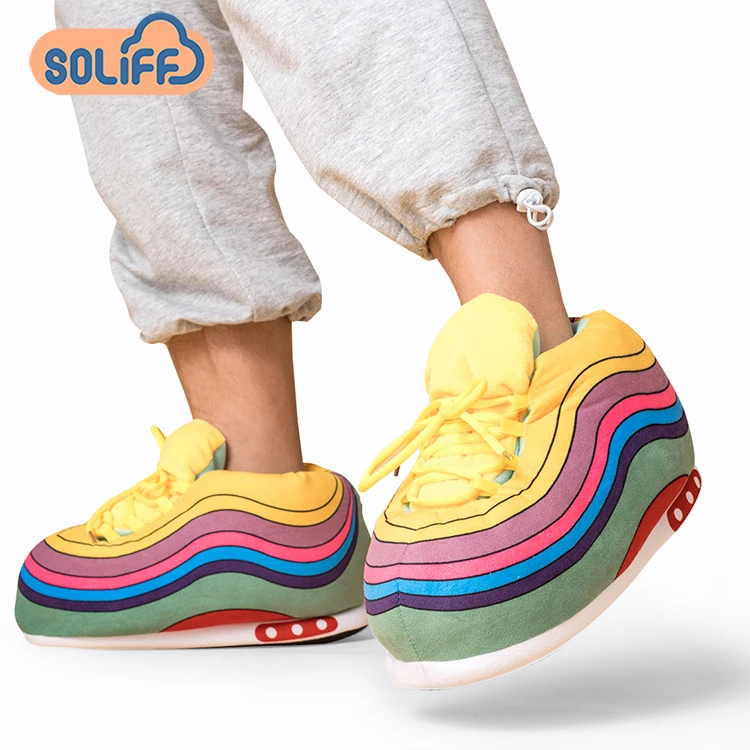 Fuzzy yeezy slippers Clearance