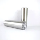 Cups Ship From US 20oz 30oz Straight Tumbler Blank Double Wall Stainless Steel Tumbler Cups In Bulk With Lid