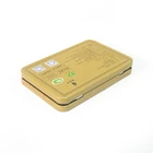Wine Tin Tin Box Factory Candy Cake Chewing Gum Wine Soap Oil Coin Food Square Sliding Flip Top Metal Tin Boxes