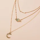 Shell Summer Popular Natural Fresh Water Pearl Abalone Shell Multi Layer Necklace