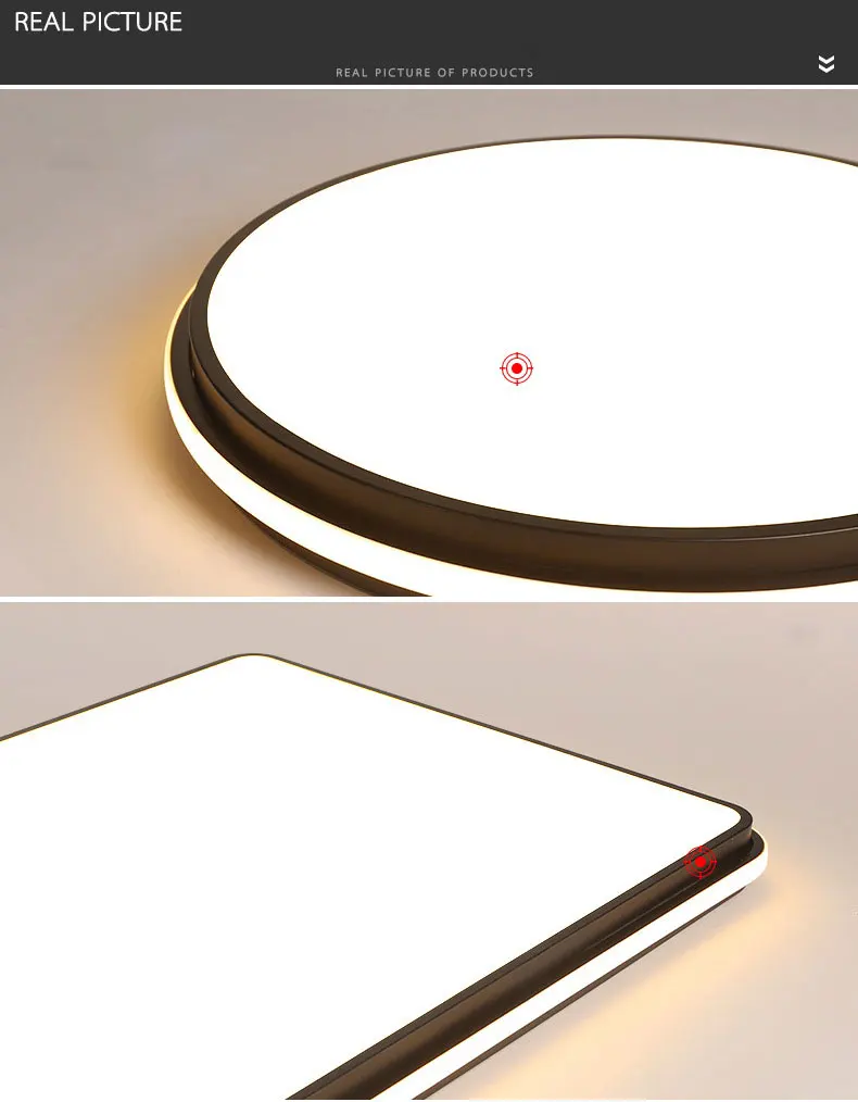 Modern minimalist led ceiling lamp, living room bedroom ceiling lamp dining room chandelier