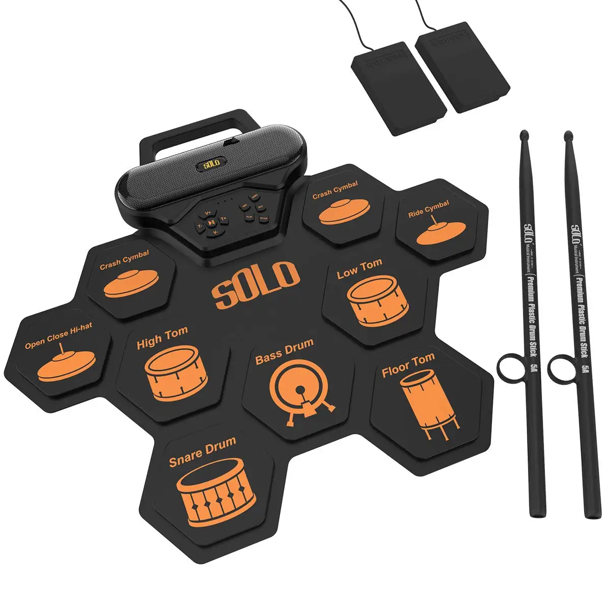 Electronic Drum Set Roll Up Drum 