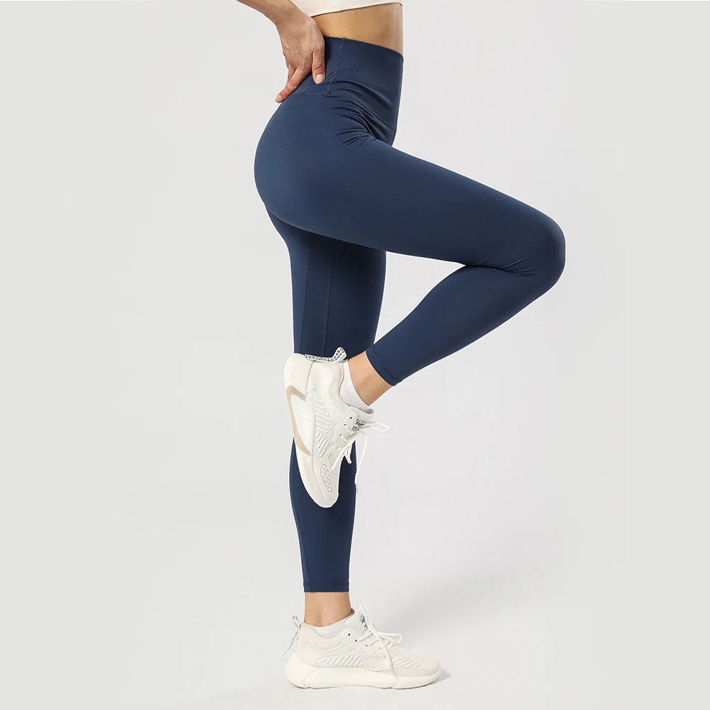 High Quality ODM/OEM Anti-Slip Colorful High Waist Butt Lift Yoga Pants Leggings