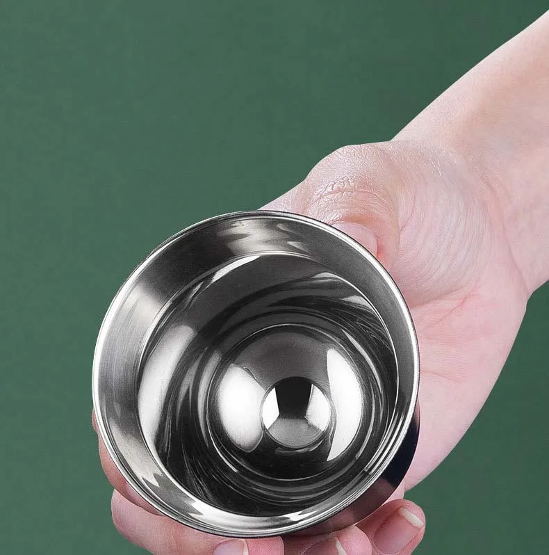 Portable Mini Coffee Mug Double Wall Stainless Steel Coffee Cup
