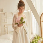 Sexy Sleepwear Summer Hot Selling Lady Nylon Nightgown Sexy Sleek Clothes Sleepwear 2 Piece