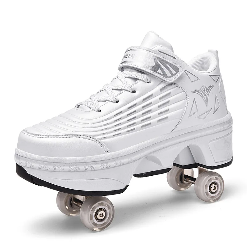 Adults,Kick Roller Skate Shoes 