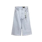 Blue Jeans Pant Wholesale Fashion Light Blue Casual Style Flared Trousers Kids Denim Jeans Pant