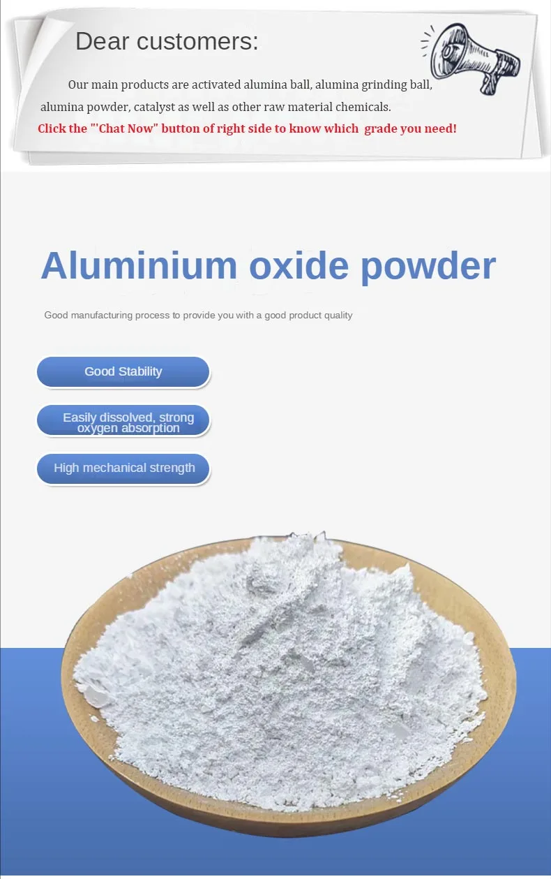 Yh High Purity Powder Polishing Glass Alumina Powder Calcined Alumina