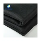 factory high quality tricot stiff black mesh net fabrics