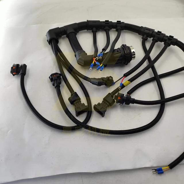 YUE CAI Excavator Parts EC180B EC240 EC210B D6D Engine Wiring Harness VOE20728258 20728258 injector harness 20551332