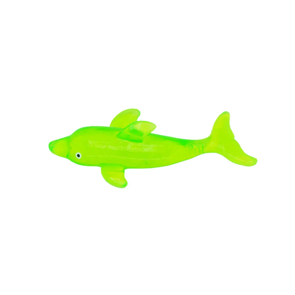 H100 2022 Hot Selling Dolphin Shaped Squeezable Stress Vent Toy for Wholesale