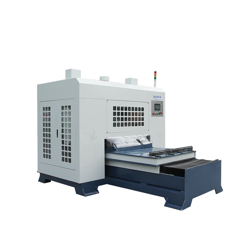 15kw Power Flat Polishing Machine with 2800r/min Spindle Speed and 1500mm Advance and Retreat Stroke for Stainless Steel Sheet Mirror Polishing