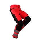 Work Safety Work Trousers Multi Pockets Work Pants Men Reflective Hi Vis Workwear Trousers