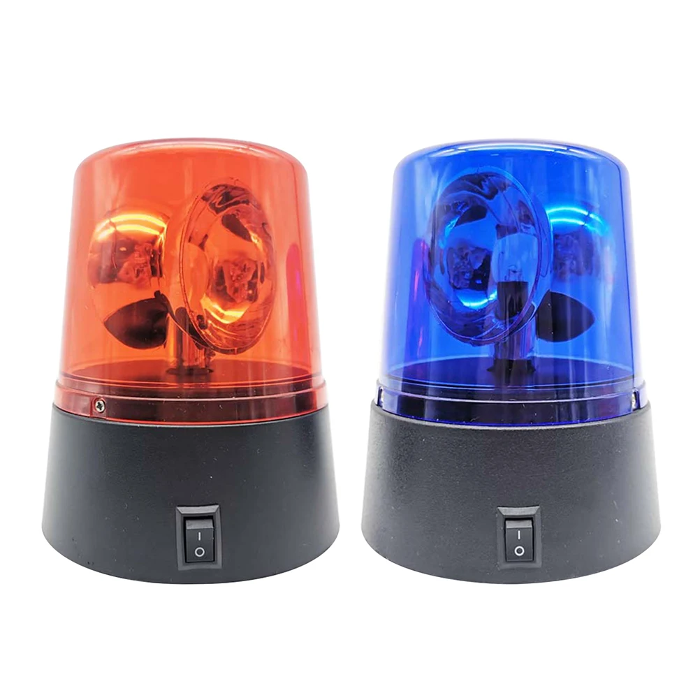 battery powered blue flashing police light