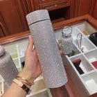 Water Bottle Water 2021 Hot Sales Luxury Shining Smart Bling Rhinestone Diamond Crystal Water Bottle