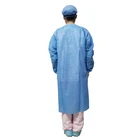 Coat Factory Price Lab Coat Disposable Non Wowen SMS Antistatic Lab Coat
