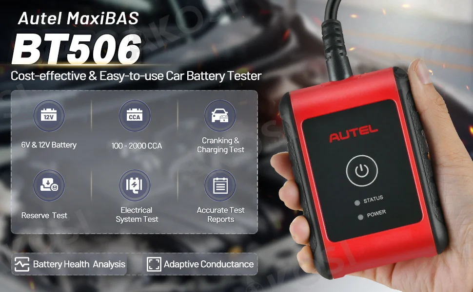 Autel MaxiBAS BT506 Battery Analyzer