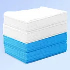 80*180cm 15gsm Factory Selling Non Woven Fabric Bed Sheet SMS Disposable Bed Sheet FOR Hotel Spa Salon Travelling