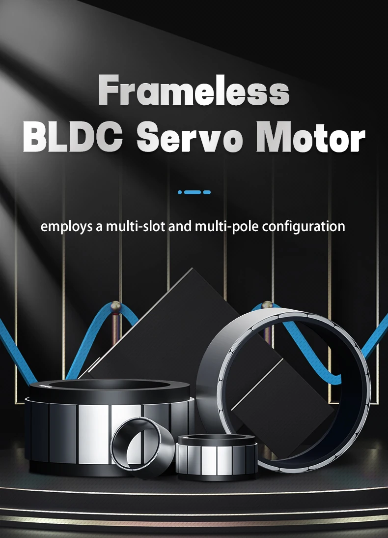 Frameless Torque Motor, 48V, 100W, Brushless - detail 4