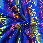 Keep Warm Factory Wholesale Colourful Comfortable Keep Warm Chair Covers Curtain Wall Flocking Polyester Fabric