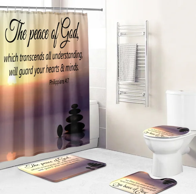 scripture shower curtain