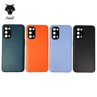 Mobile IWolf Plain PU Leather Phone Case Cover For OPPO Reno 5 Pro Phone Case Leather Perfect Touch Mobile Phone Case